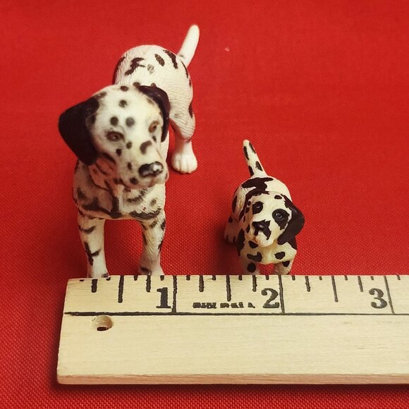 Two Schleich Dalmatian Dog Figurines Adult Male & Puppy 2006 - Picture 7 of 9